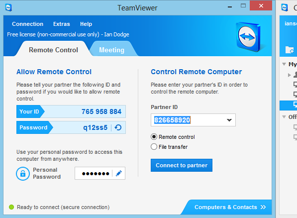 windows 10 teamviewer vpn