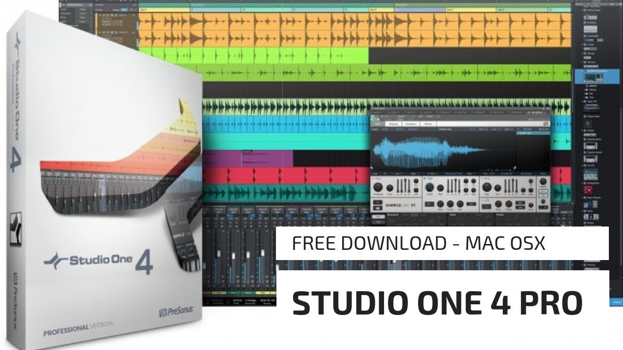 studio one 4 free download mac